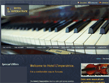 Tablet Screenshot of hotelimperatrice.it